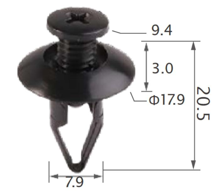 25pcs Ford Front and rear bumper, splash guard, wheelarch