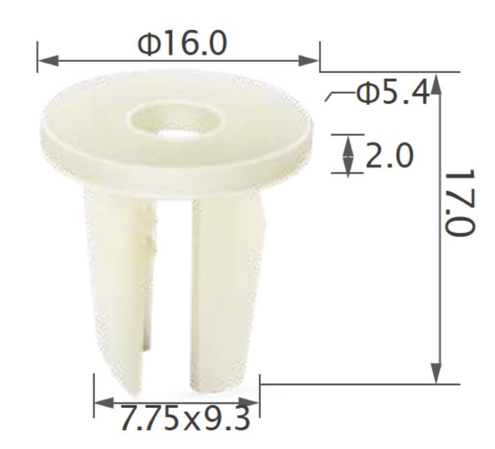 25pcs Ford Screw grommet