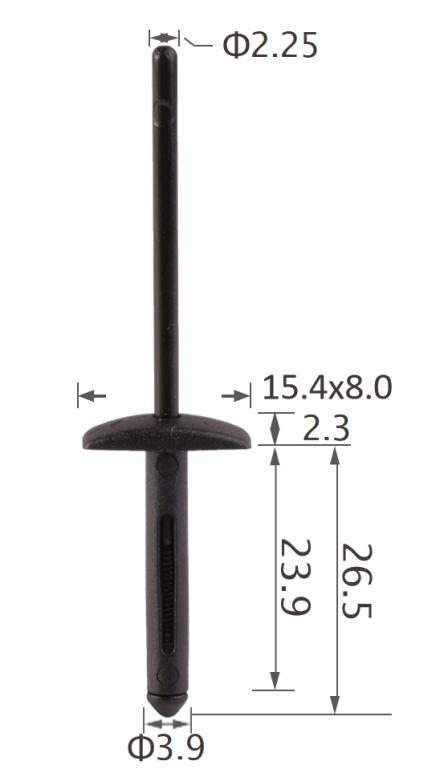 25pcs Ford Cowl, grille, wheelarch