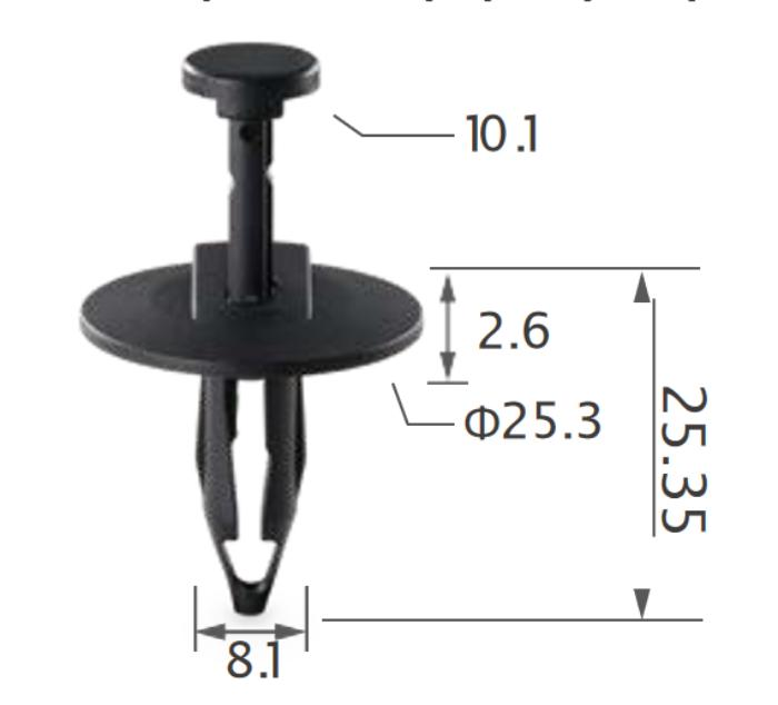 25pcs Ford Rear bumper, wheelarch, air cleaner, front wiper, hood shield