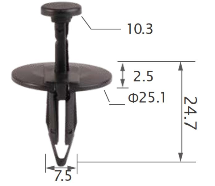 25pcs Ford Engine coolant fan, front bumper, raditor mounting, front end