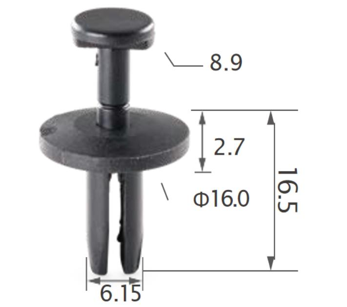 25pcs Ford Expanding retainer