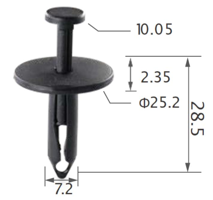 25pcs Ford Splash shield, seat