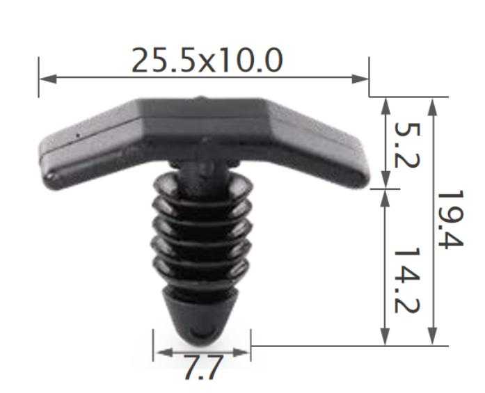 25pcs Ford Cowl insulation