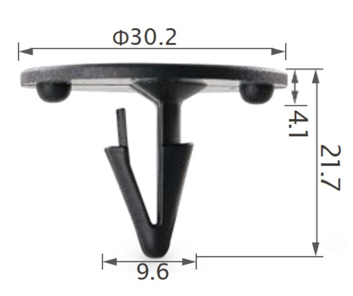 25pcs Ford Hood insulation