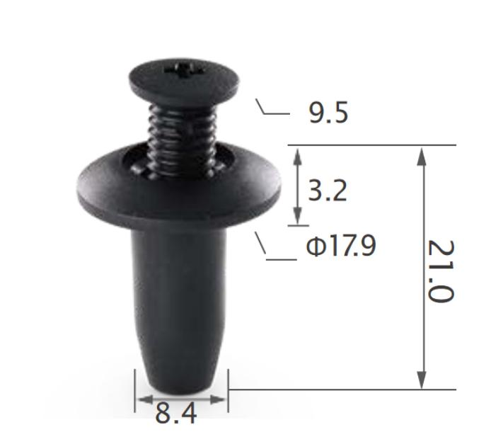 25pcs Ford Expanding retainer