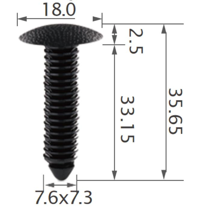 25pcs Ford Fender flare, fender liner