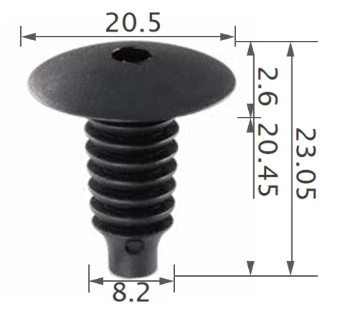 25pcs Ford Trunk lining