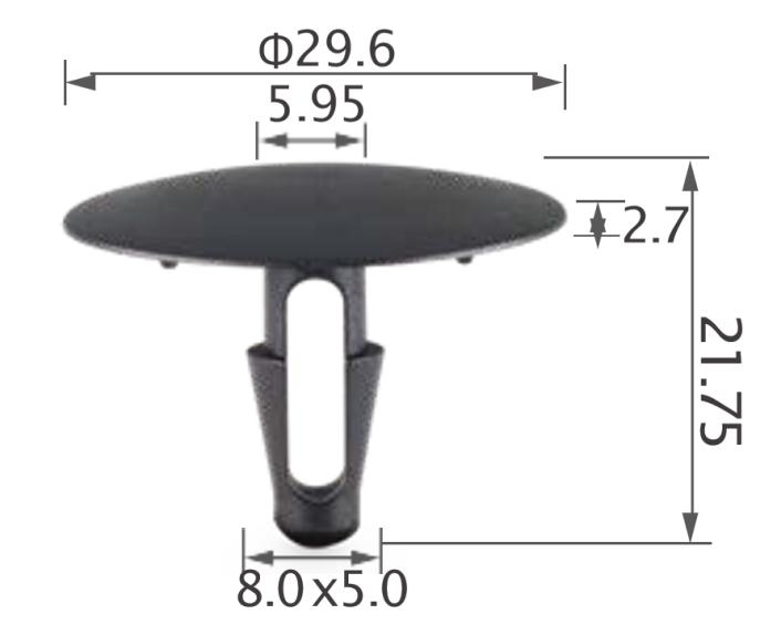25PCS TOYOTA Rear tray