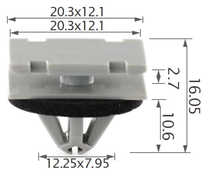 25pcs Ford Side moulding, rocker panel, fender flare, rear panel