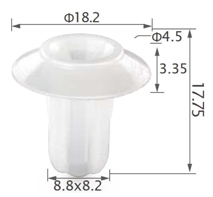 25pcs Ford Screw grommet