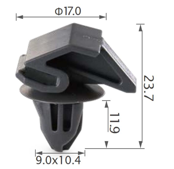 25pcs Ford Side moulding