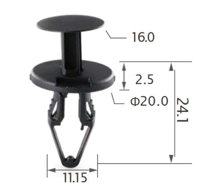 25pcs Ford Front bumper, grille, floor attachment, side moulding