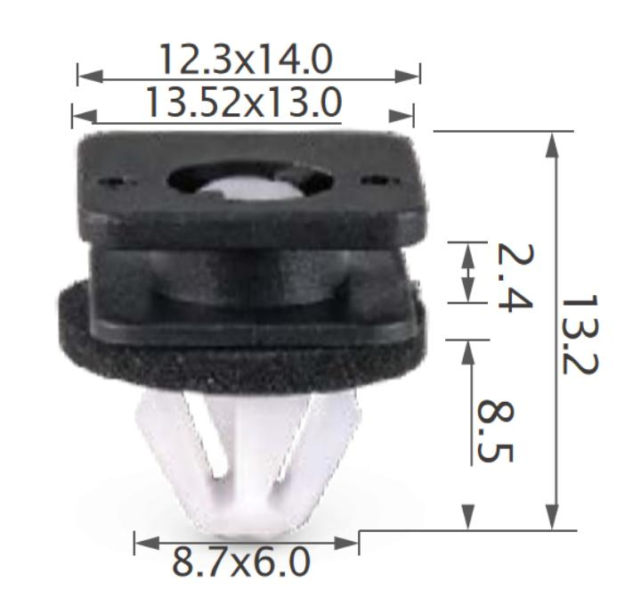 25pcs Ford Side moulding, rocker panel