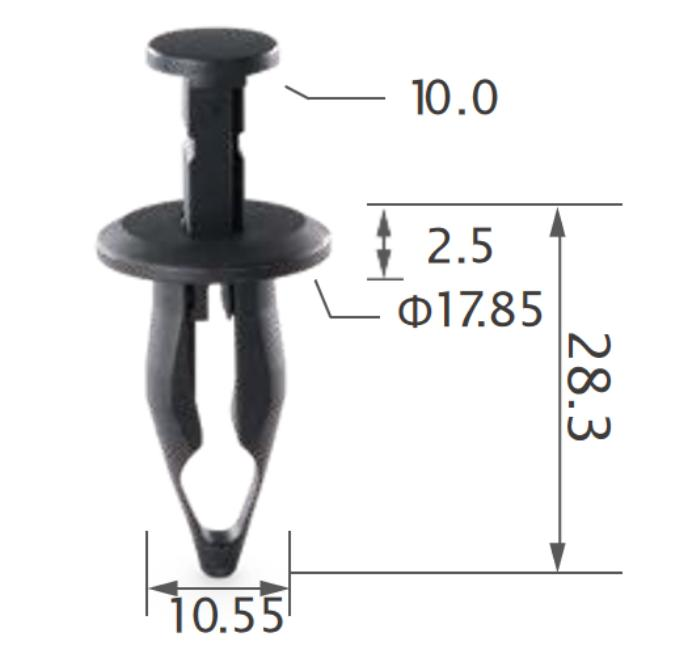 25pcs Ford Expanding retainer