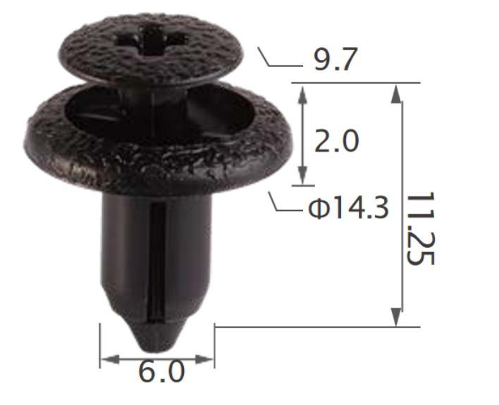25PCS TOYOTA Pillar garnish