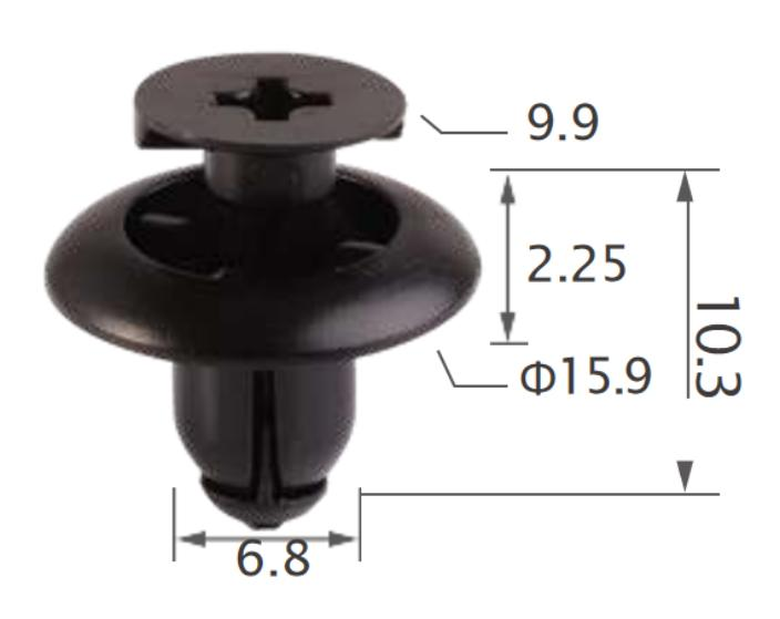 25PCS TOYOTA Rear tray