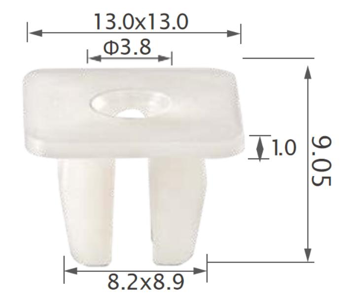 25PCS TOYOTA Screw grommet