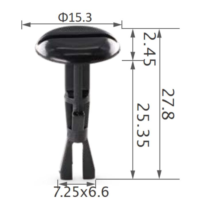 25PCS TOYOTA Wheelarch, splash guard