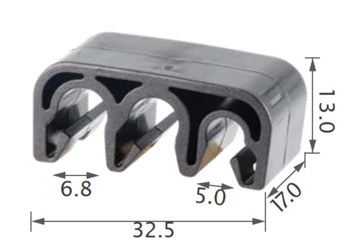 25PCS TOYOTA Tube & cable routing clip