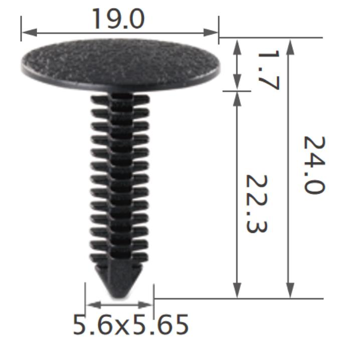25PCS TOYOTA Roof interior