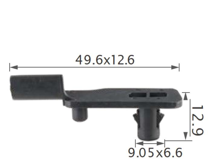 25PCS TOYOTA Side moulding