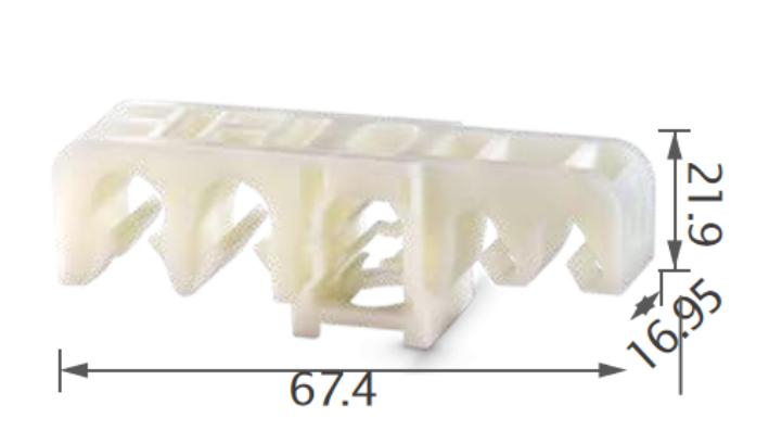 25PCS TOYOTA Tube & cable routing clip