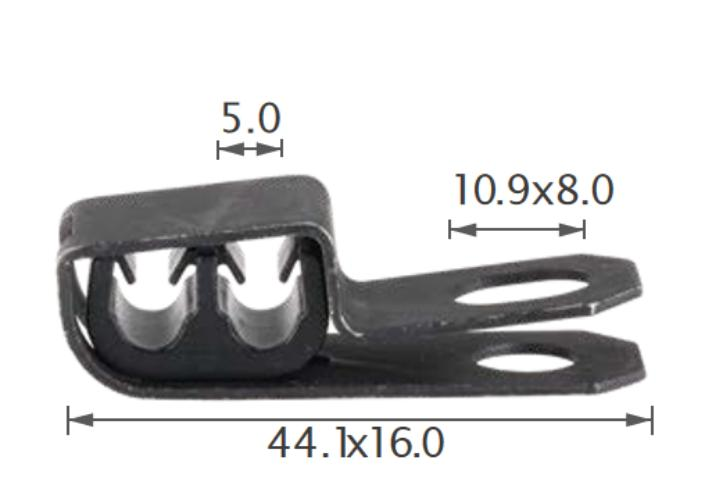 25PCS TOYOTA Tube & cable routing clip