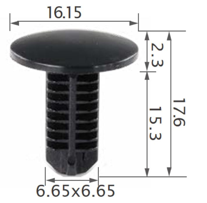 25PCS TOYOTA Retainer