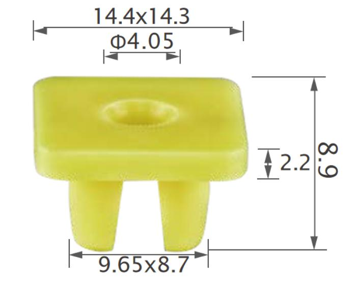 25PCS TOYOTA Screw grommet