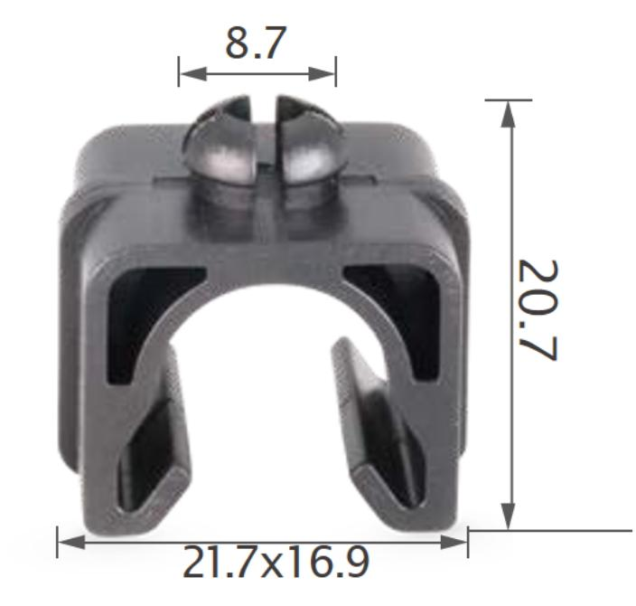 25PCS TOYOTA Tube & cable routing clip