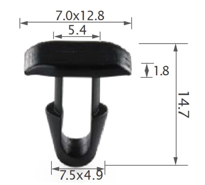 25PCS TOYOTA Clip