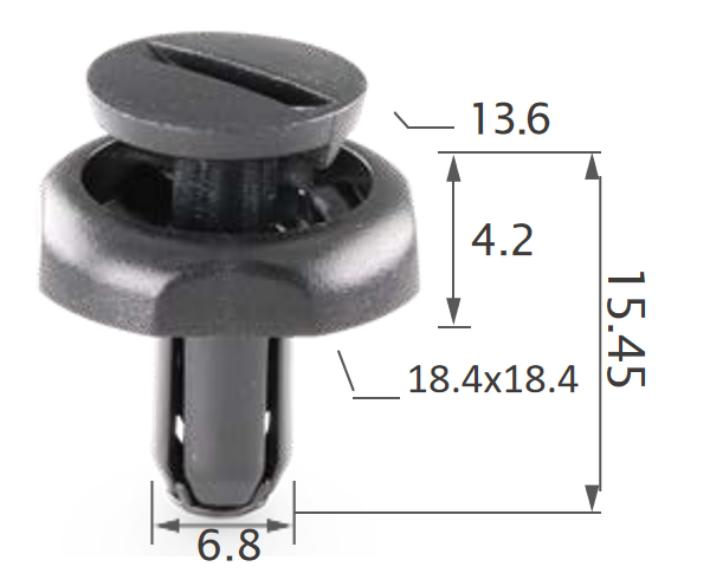 25PCS TOYOTA Radiator support
