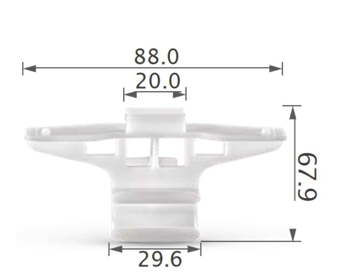 25PCS  TOYOTA Retainer