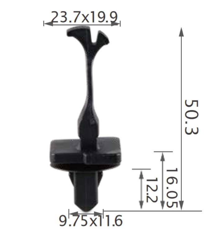 25PCS TOYOTA Pillar
