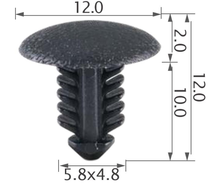 25PCS TOYOTA Air duct
