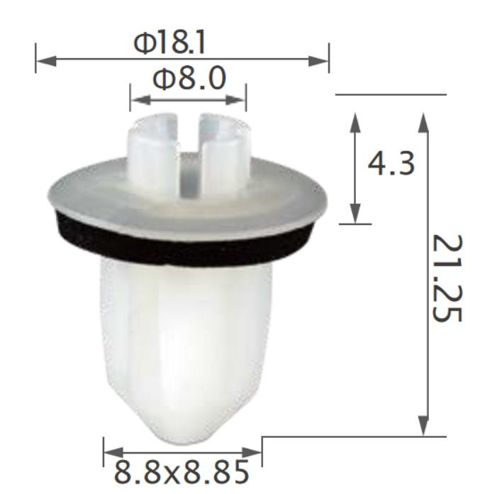 25PCS TOYOTA Headlight