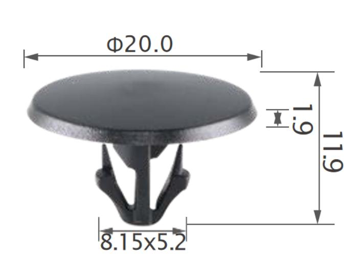 25PCS TOYOTA Floor attachment