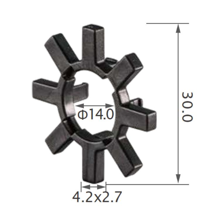 25PCS TOYOTA Column steering motor ring gear elastic coupling gear