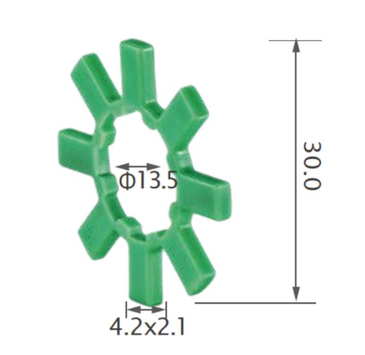 25PCS TOYOTA Column steering motor ring gear elastic coupling gear