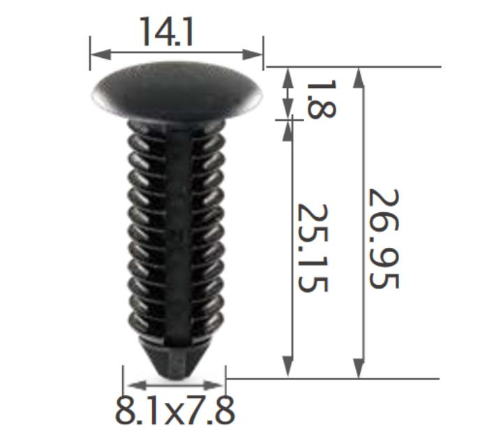 25PCS BMW Trunk, rear window shelf