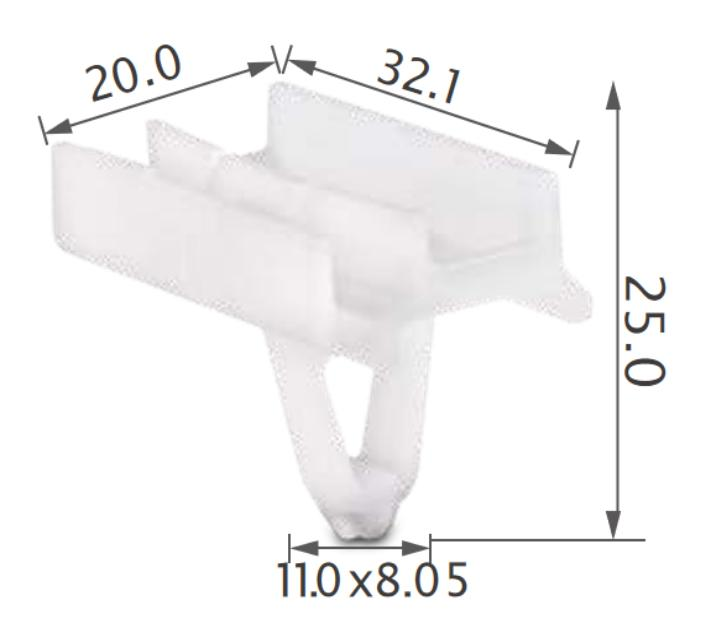 25PCS BMW Side moulding, rocker panel