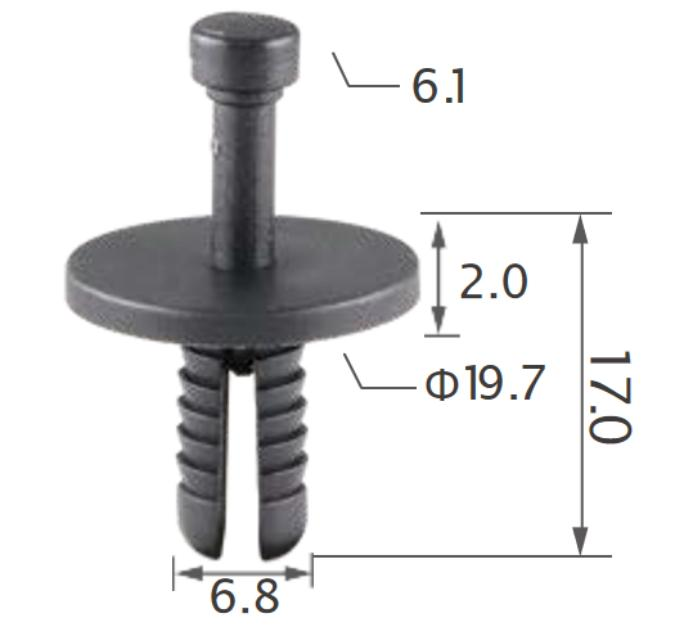 25PCS BMW Rear tray, fan