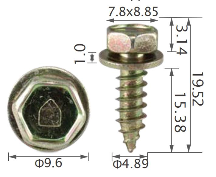 25PCS BMW Genuine screw