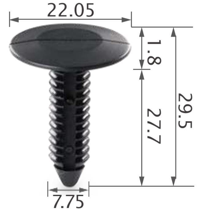 25pcs-chrysler-wheelarch-cover