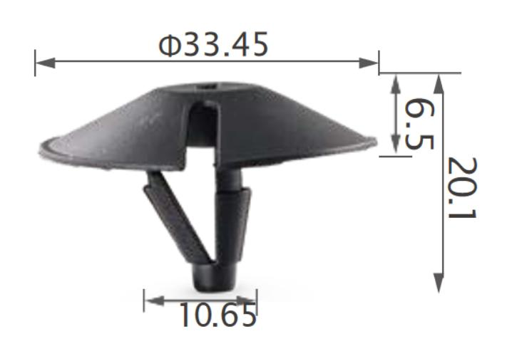 25pcs-chrysler-hood-insulation