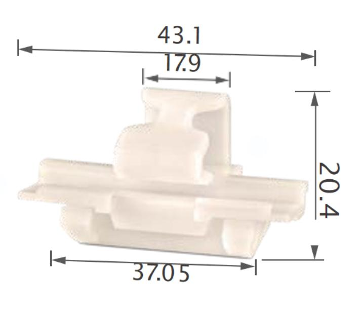 25pcs Benz Undertray