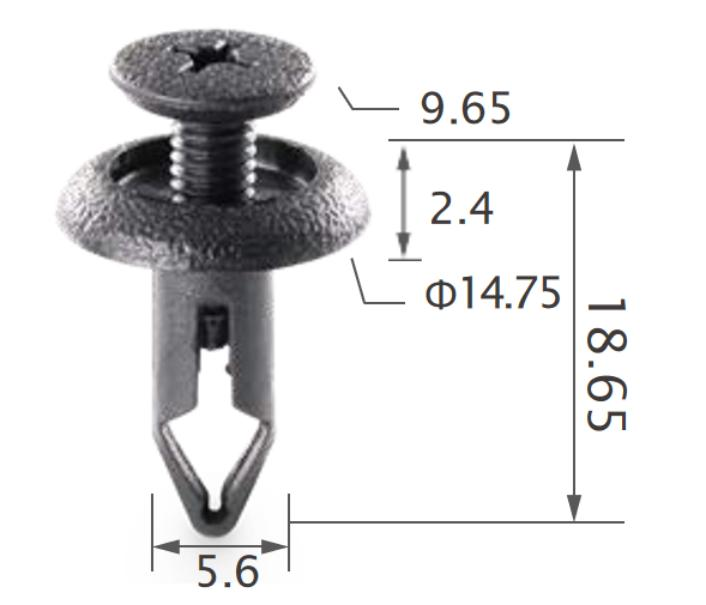 25pcs Hyundai Expanding retainer