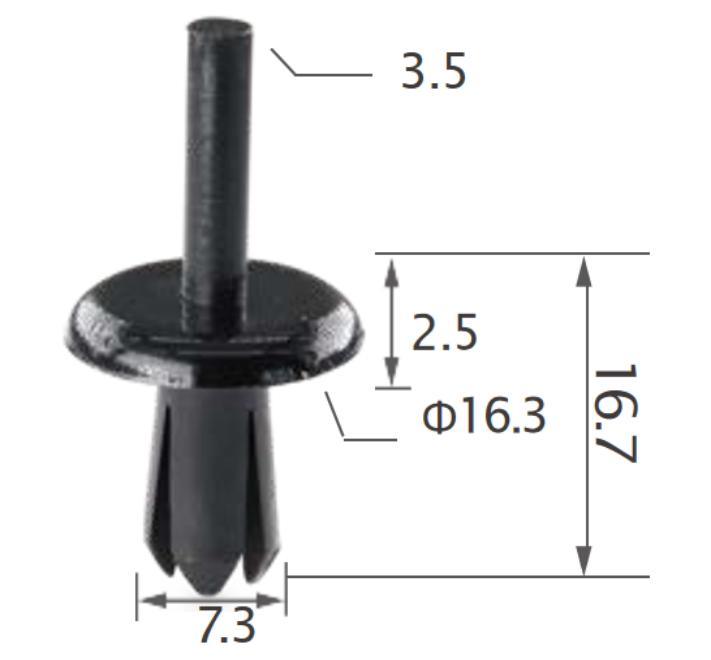 25pcs Volvo Wheelarch