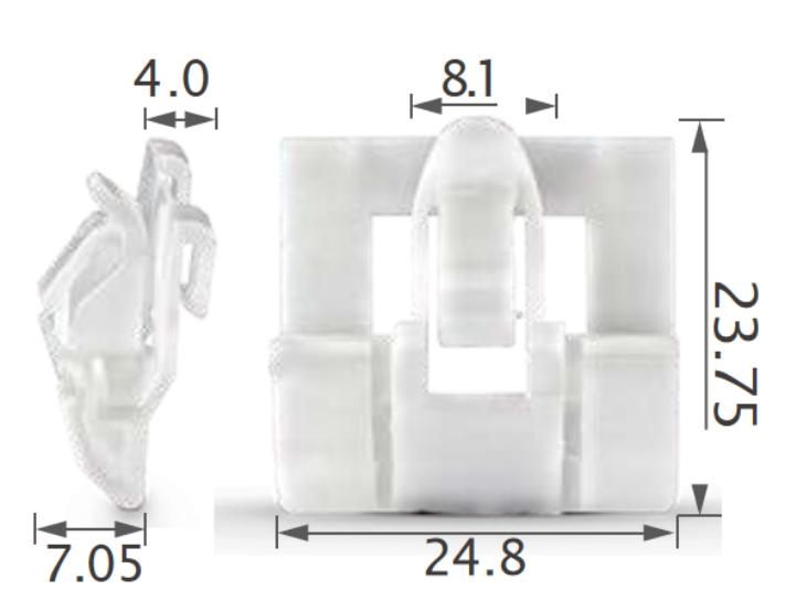 25pcs Fiat Door window